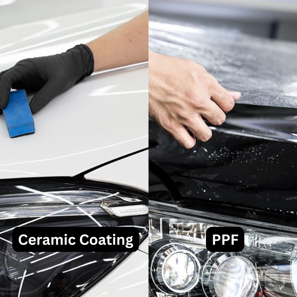 Ceramic Coating vs. PPF ceramic coating vs ppf